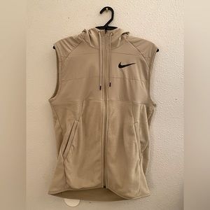 NWT - Nike Fleece Hooded Vest - Size Small